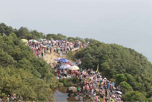 縱情山水，激蕩智慧——TANK007重陽節(jié)帶您一起登高梧桐山